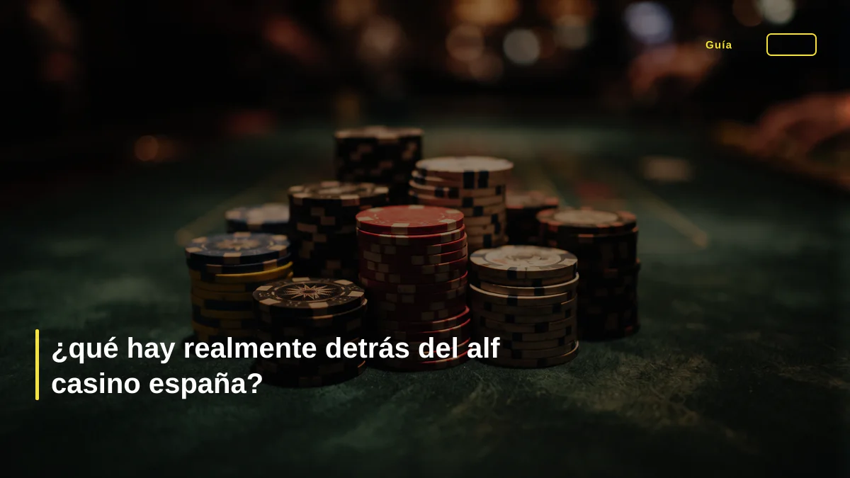¿qué hay realmente detrás del alf casino españa?