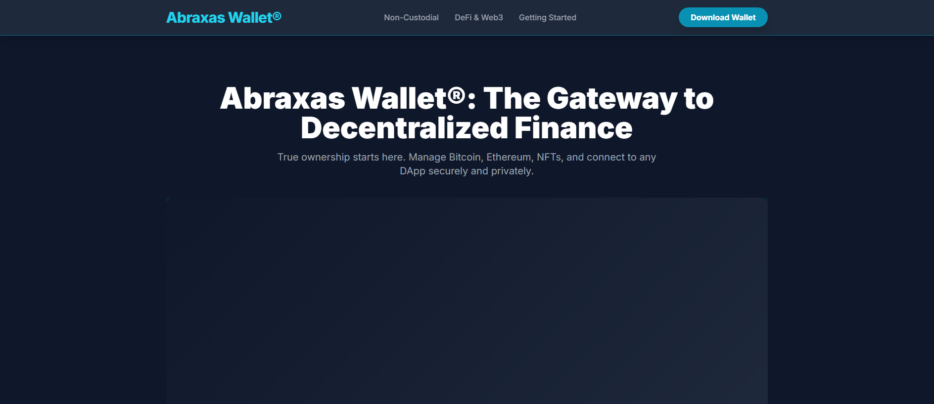 Stored capture of auth-en-abrxx-wallets.pages.dev