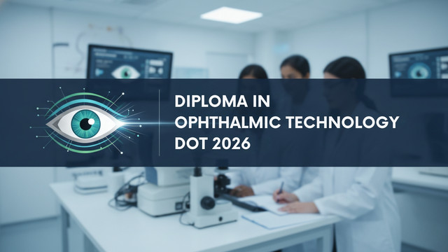 Diploma in Ophthalmic Technology (DOT) 2026 | Course Info