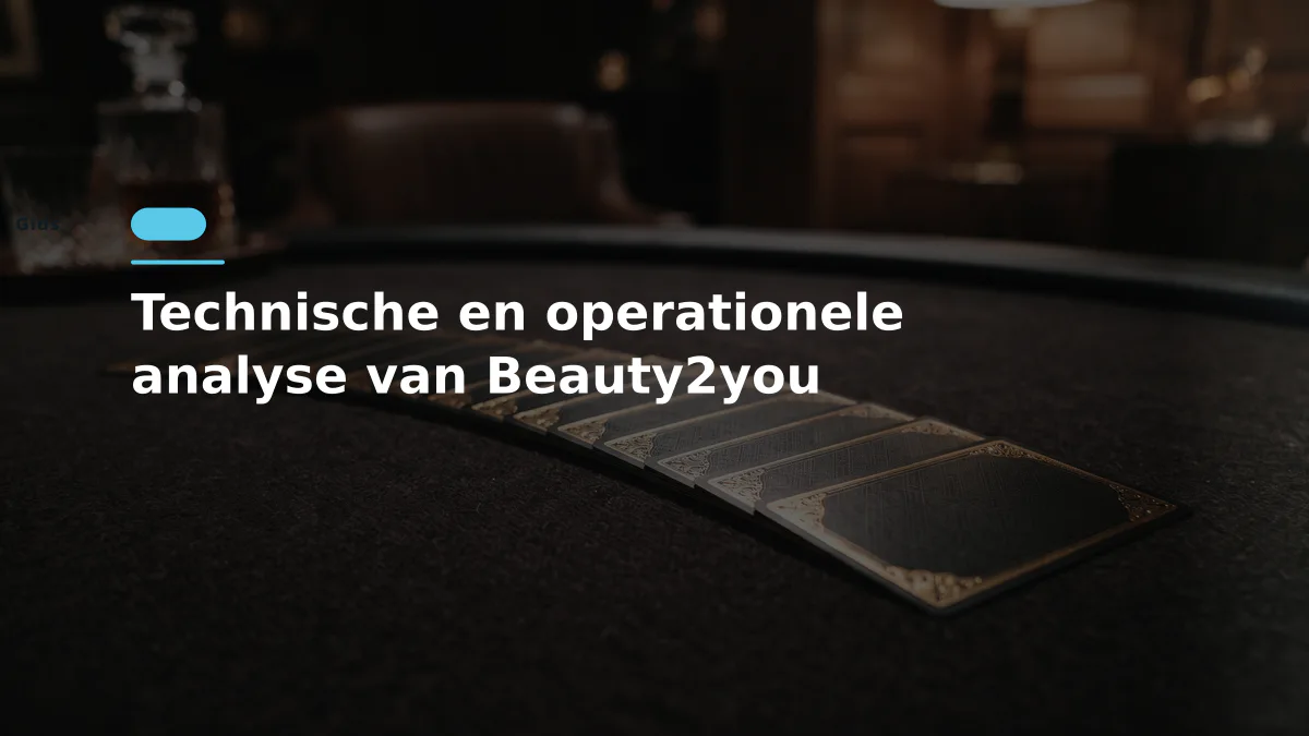 Technische en operationele analyse van Beauty2you