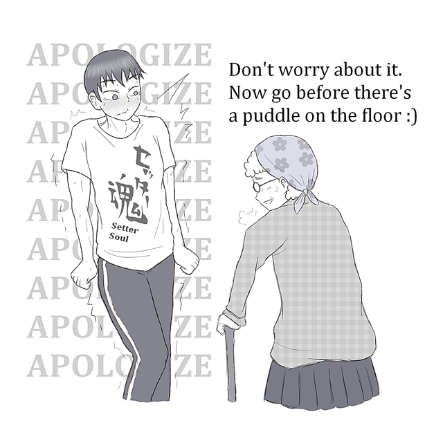 a wild grandma appears