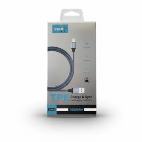كابل آيفون STAR 1000MM TPE