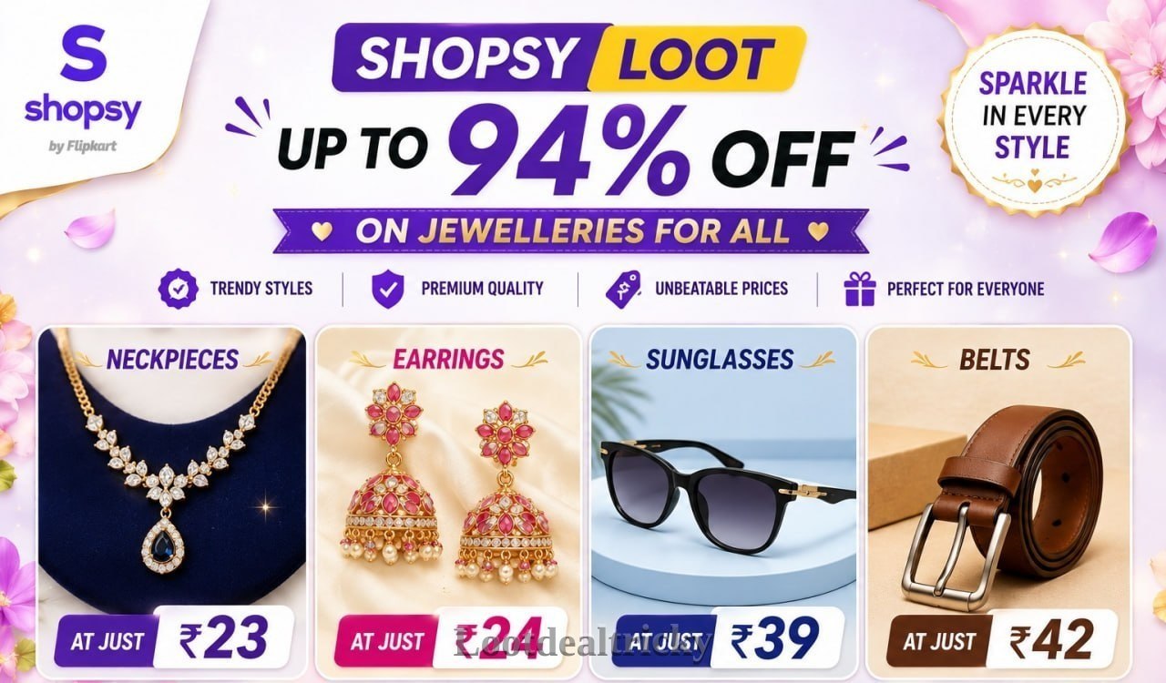 Shopsy Loot Grabfast – Lowest Price Get 94% OFF Today