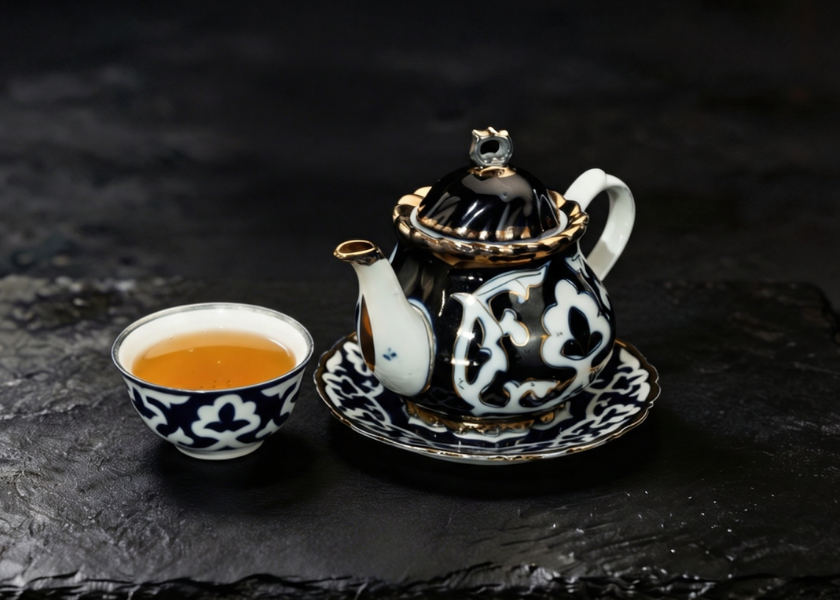 Uzbek Green Tea Pot dish
