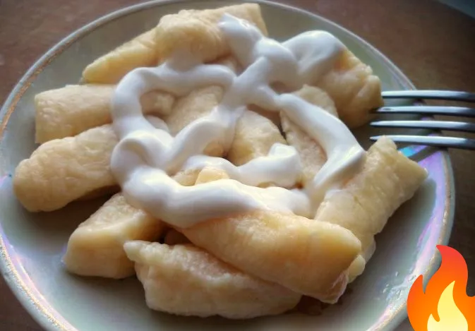 Постер Галушки из творога