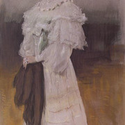 Портрет Е А Красильщиковой 1906