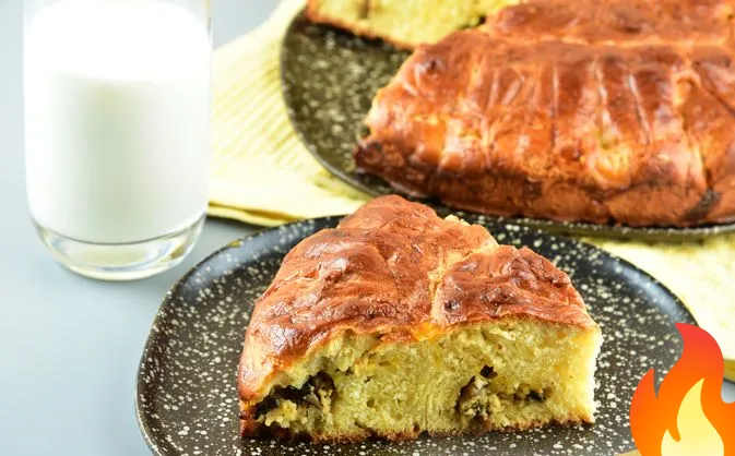 Фото Дрожжевой пирог