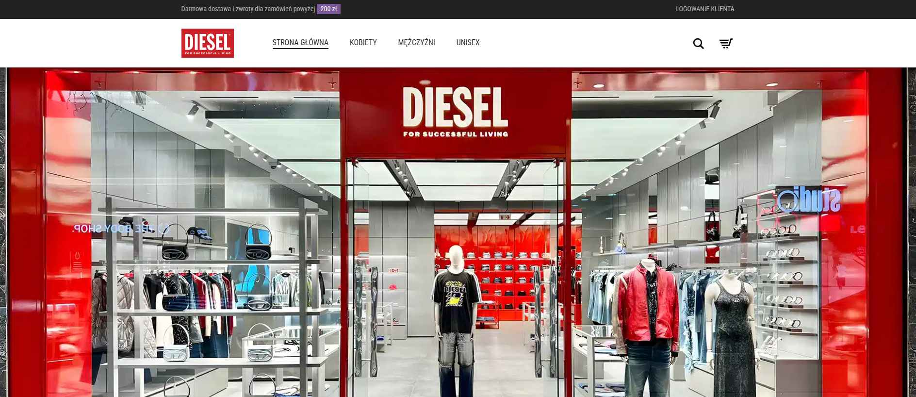 Stored capture of diesel-polska.pl