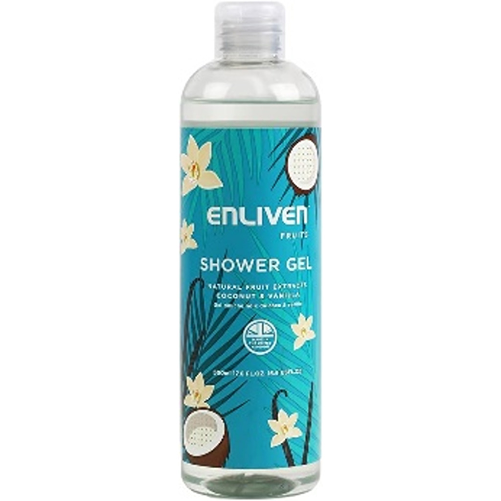 Coconut & Vanilla Shower Gel Enliven