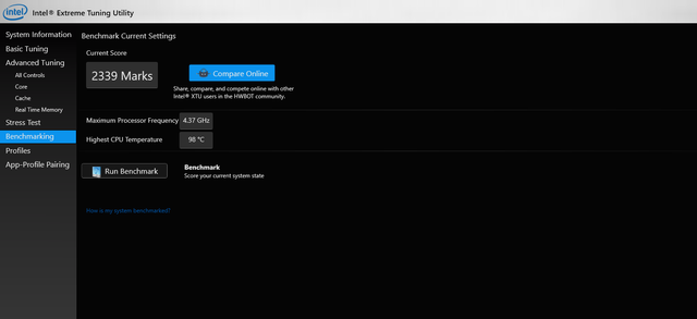 intel utility