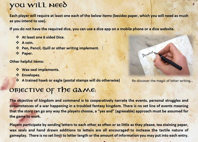objectives-and-you-will-need
