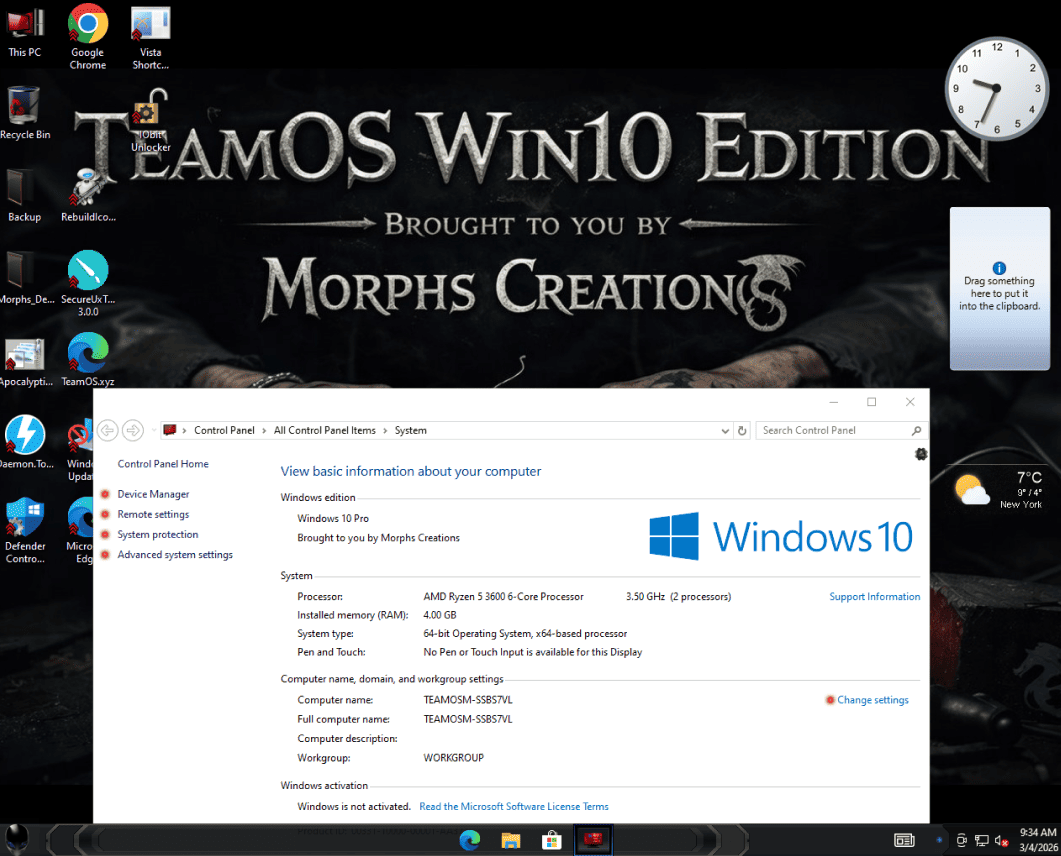 Morphs Win10 Apocalyptic Poison (Windows 10 22H2 Pro Lite) 11 3zl Ti