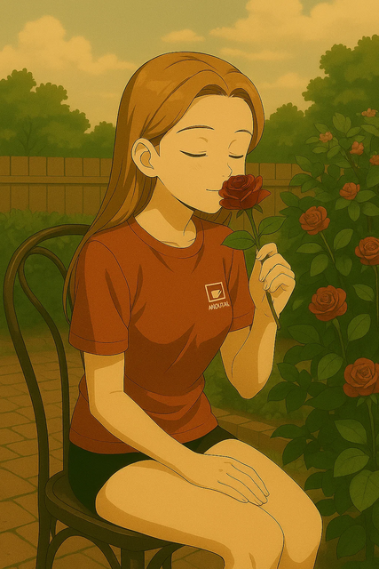 067 Cheirando as Flores.png