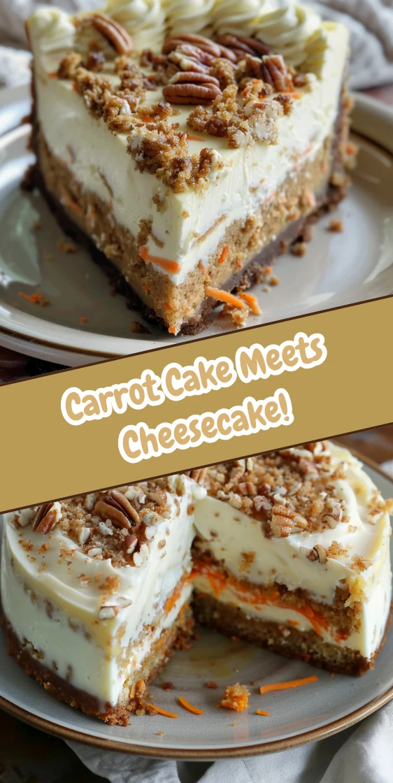Decadent Carrot Cake Cheesecake