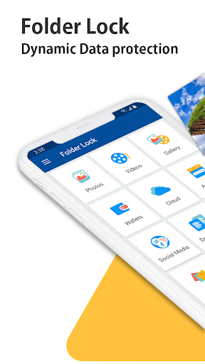 Folder Lock Android dynamic data protection promo