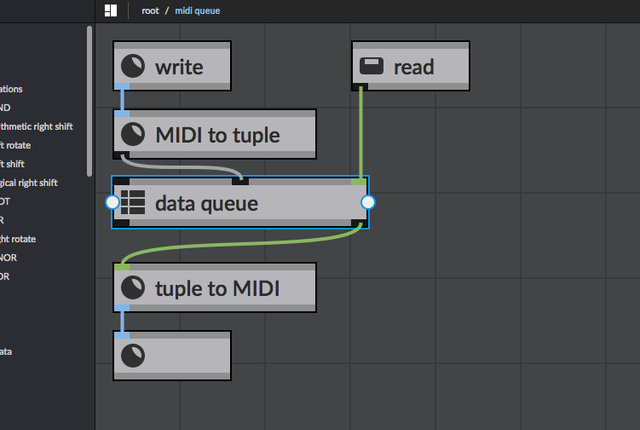 midi queue