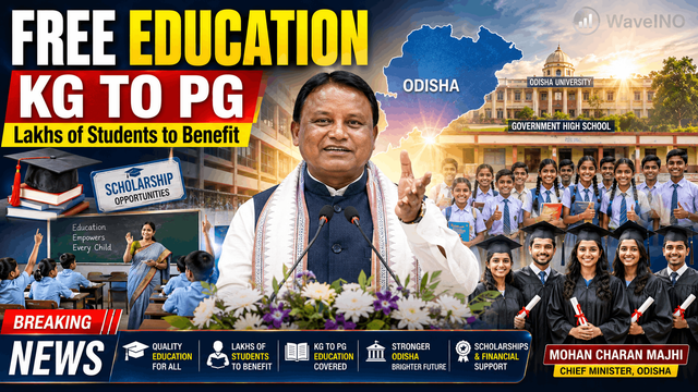 Odisha Free Education KG to PG: A Historic Step for Lakhs of Students