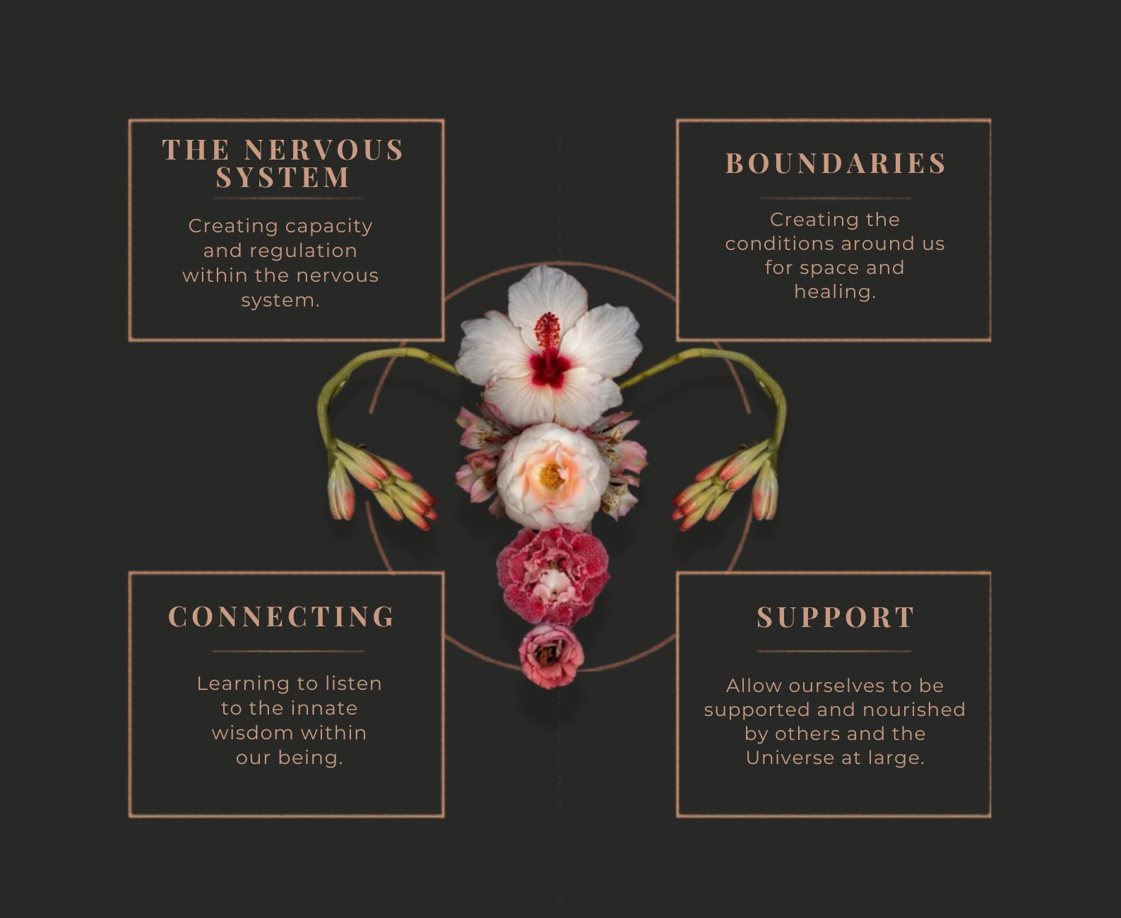 The four pillars of the workshop