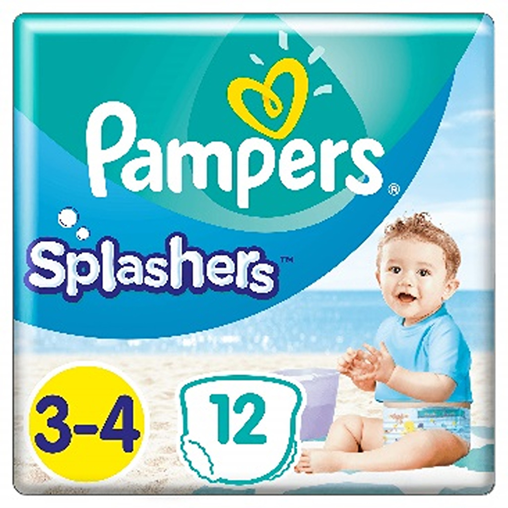 Splashers Size 3-4 Pampers