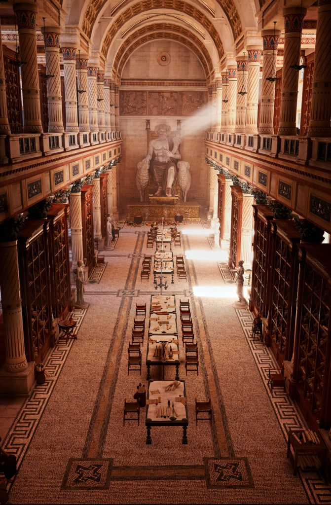 Intérieur de la Grande Bibliothèque Intérieur de la Grande Bibliothèque