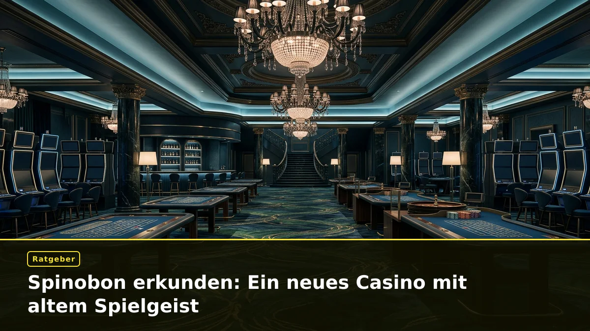 Spinobon erkunden: Ein neues Casino mit altem Spielgeist