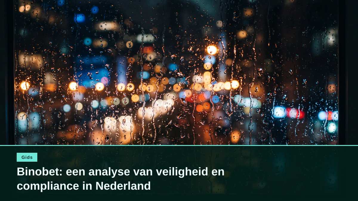Binobet: een analyse van veiligheid en compliance in Nederland