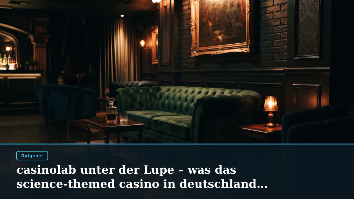 casinolab unter der Lupe – was das science-themed casino in deutschland bietet