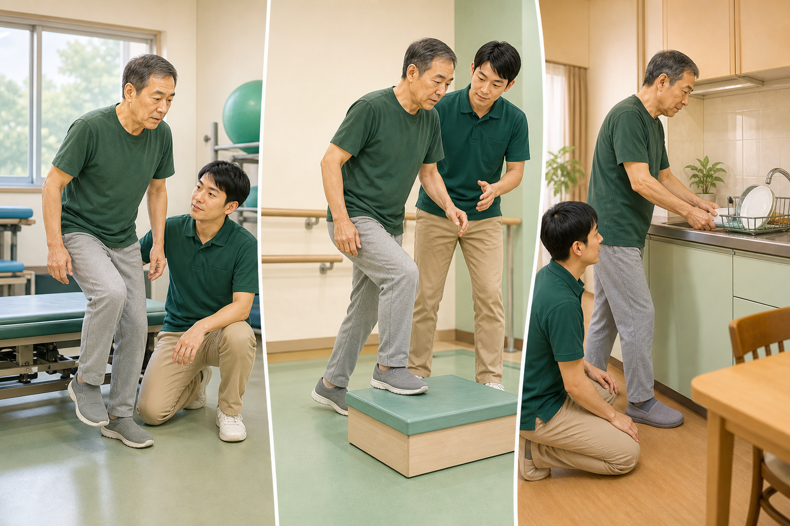 下肢CI療法の課題練習・段階付け・生活場面への応用