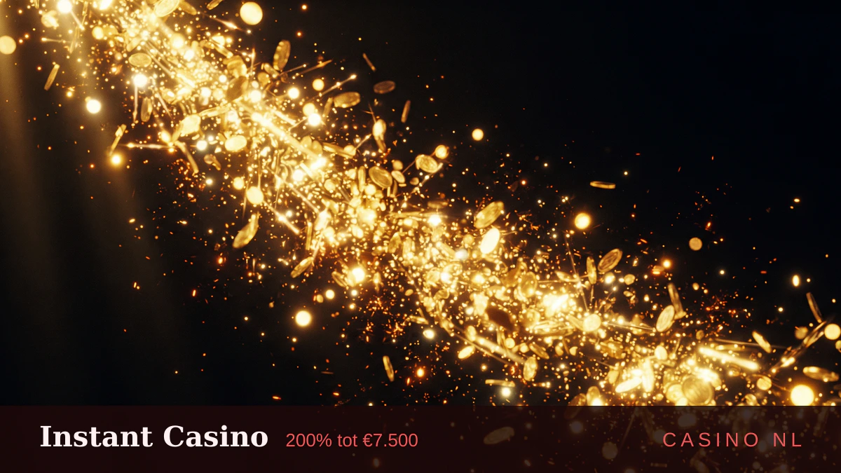 Instant Casino — welkomstbonus 200% tot €7.500 + 25 FS, betalingen: Visa, Mastercard, Sofort, Giropay, Pix