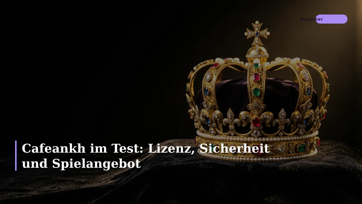 Cafeankh im Test: Lizenz, Sicherheit und Spielangebot