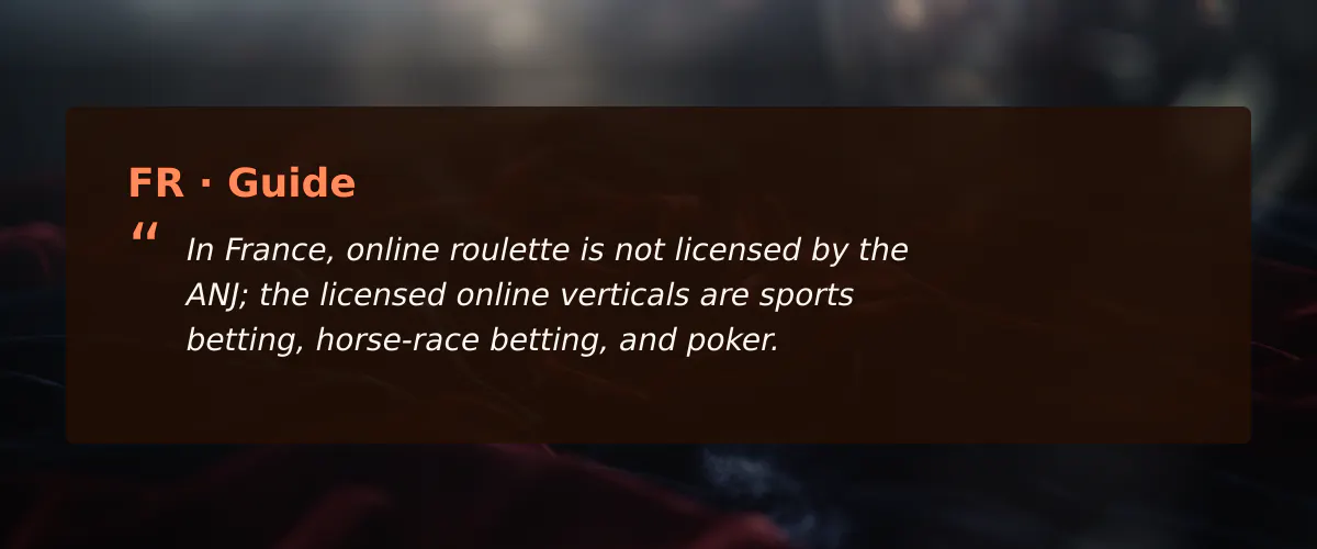 Roulette en ligne : ce qu'un joueur exigeant doit vérifier en France — Guide