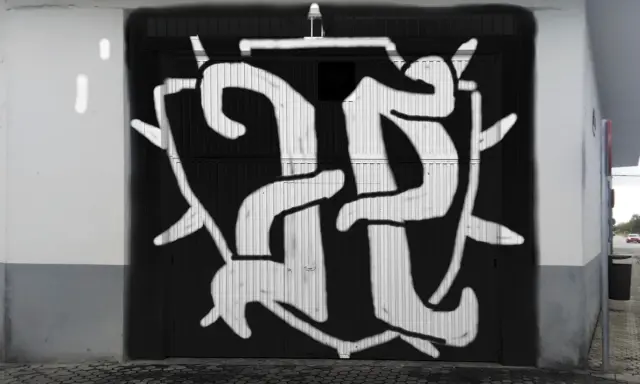 Graffiti artwork by GieKSaTauzen