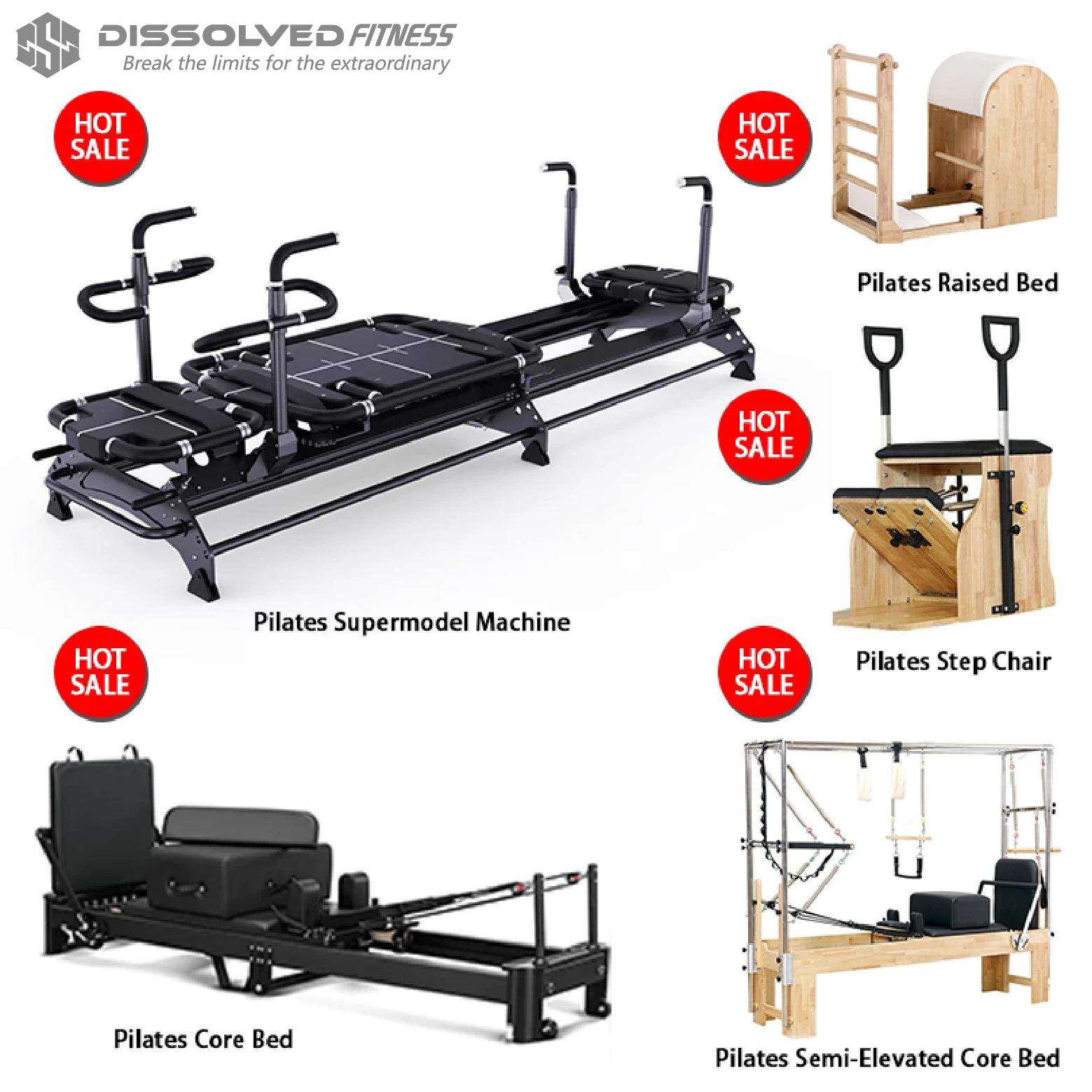 Customized Professional Pilates Reformer Board Surfing Machine Multifunctional Surfboard Spring System Home Fitness view 3