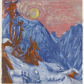 Зимняя луна 1919