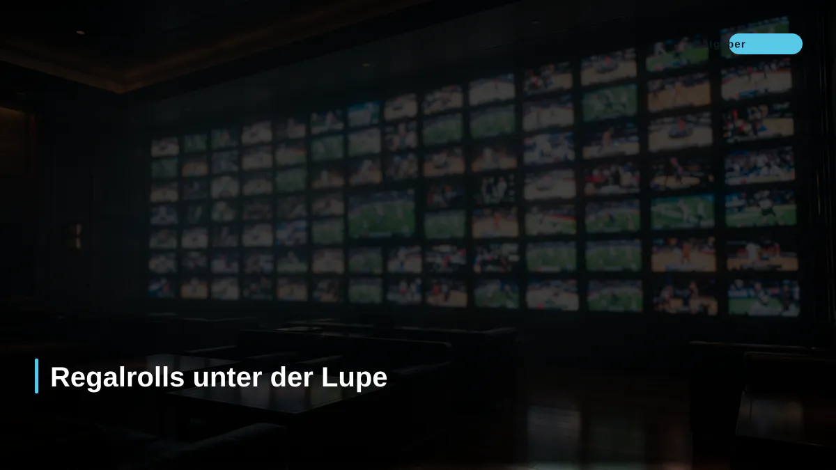 Regalrolls unter der Lupe