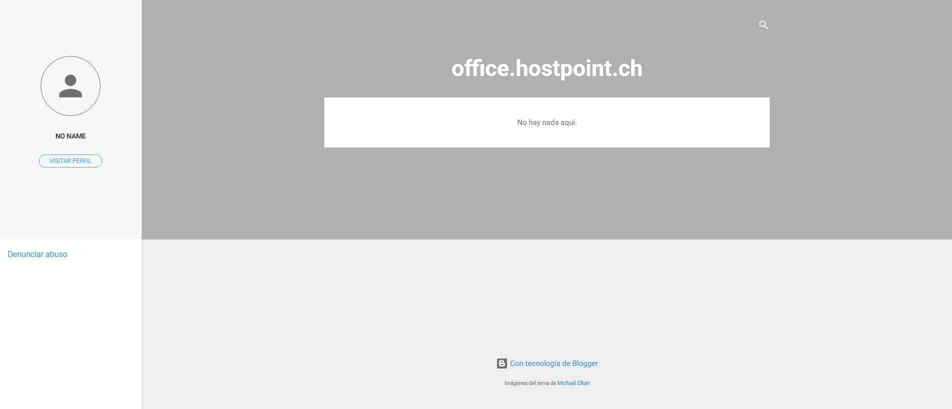 Stored capture of click-hostopoint-ch-redirect4624571.blogspot.com