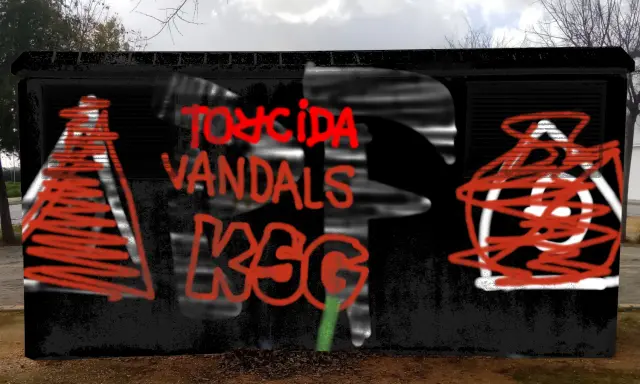 Graffiti artwork by TorcidaVandals