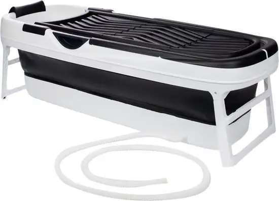 HelloBath Opvouwbaar bad luxe - XXL Goliath (Comfort) - 157cm - ZitBadXL.nl