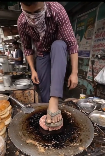 인도 길거리 음식 영상에 충격받은 이모와 임자