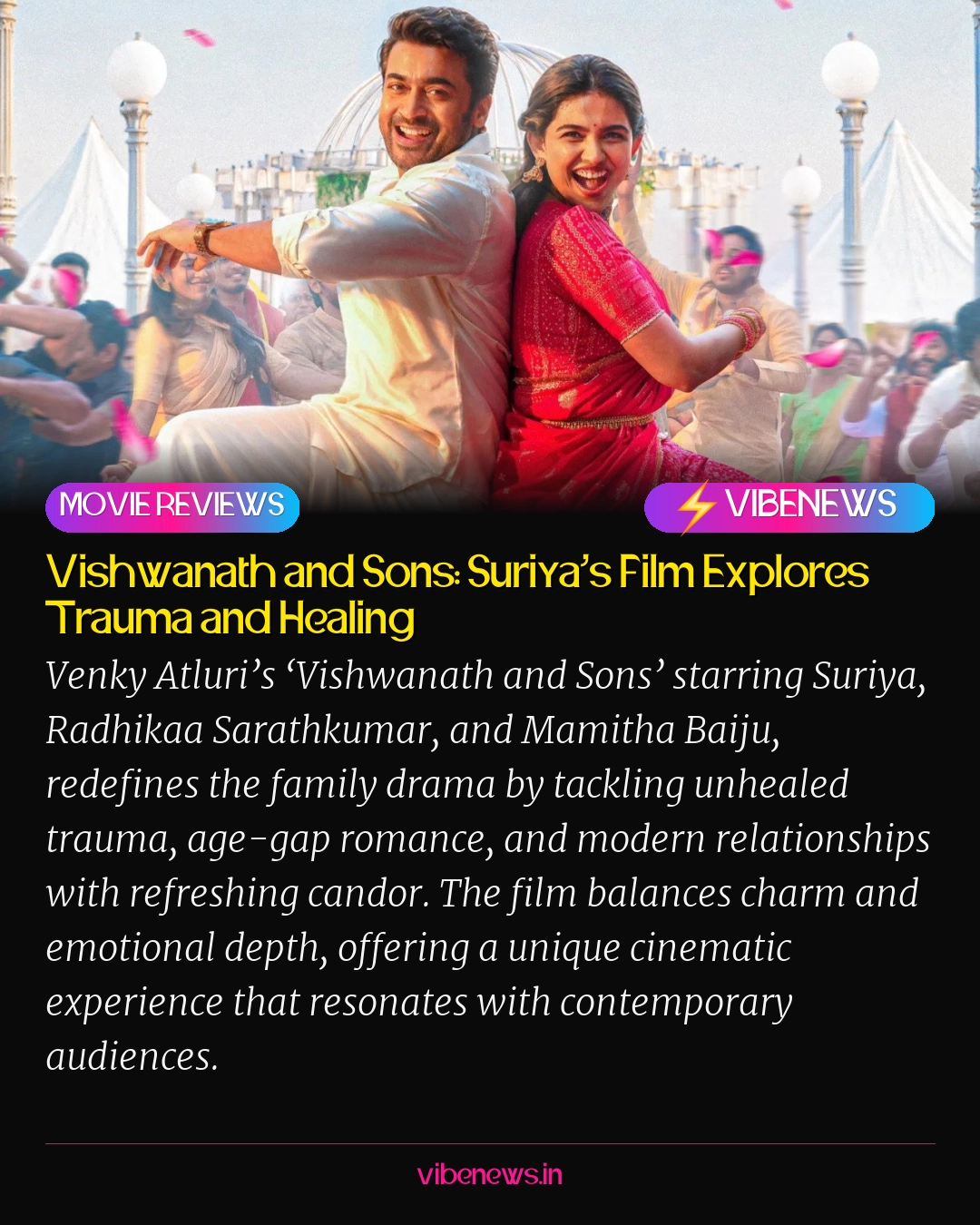 Vishwanath and Sons: Suriya’s Film Explores Trauma and Healing