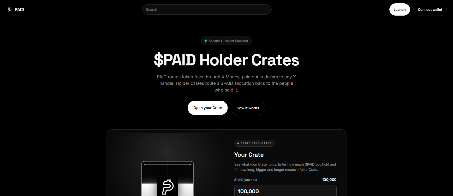 Stored capture of paid-creatorfees.com