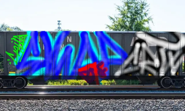 Graffiti artwork by Cmudikk