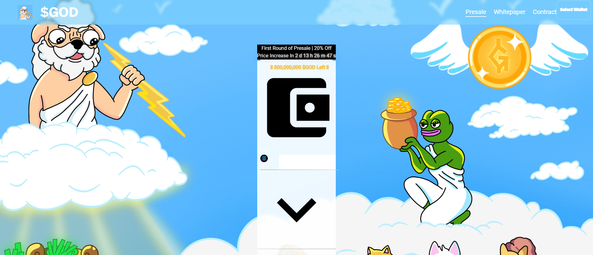 Screenshot of god-cio.pages.dev