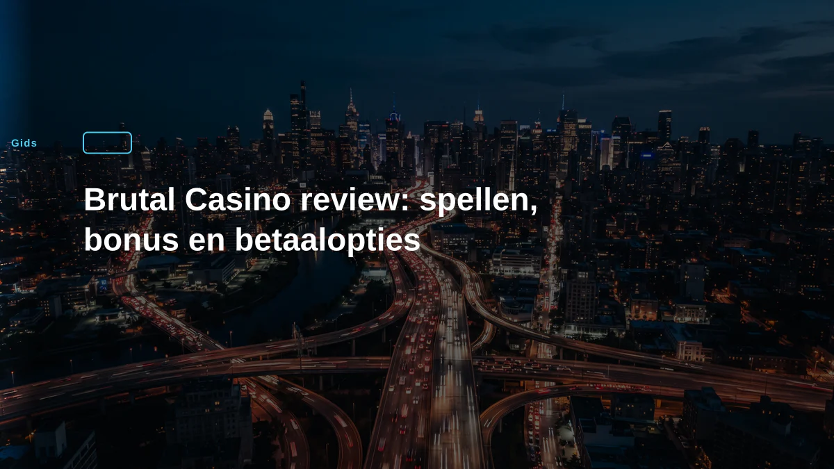Brutal Casino review: spellen, bonus en betaalopties