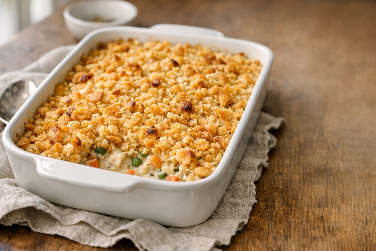 Easy Creamy Chicken Casserole (Family Favorite)