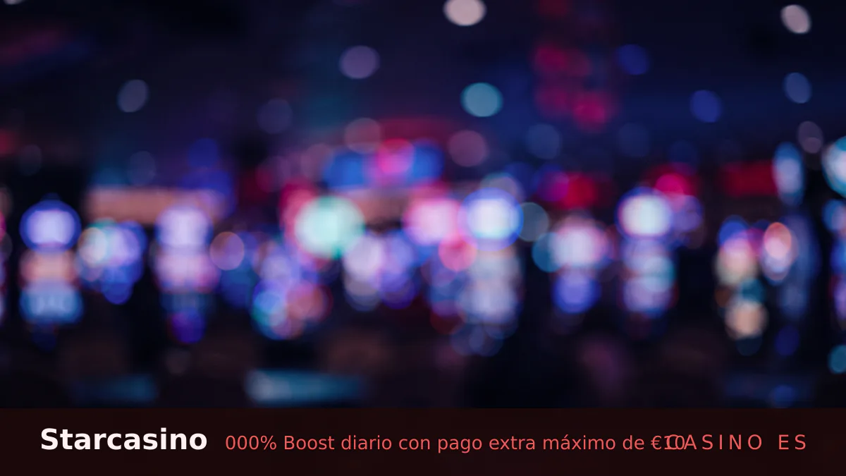 Starcasino — bono de bienvenida 000% Boost diario con pago extra máximo de €10 + 20 FS, pagos: Visa, Mastercard, PayPal, Skrill, Neteller