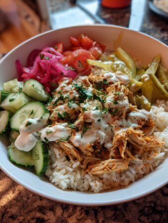 Chicken Shawarma Bowl Recipe