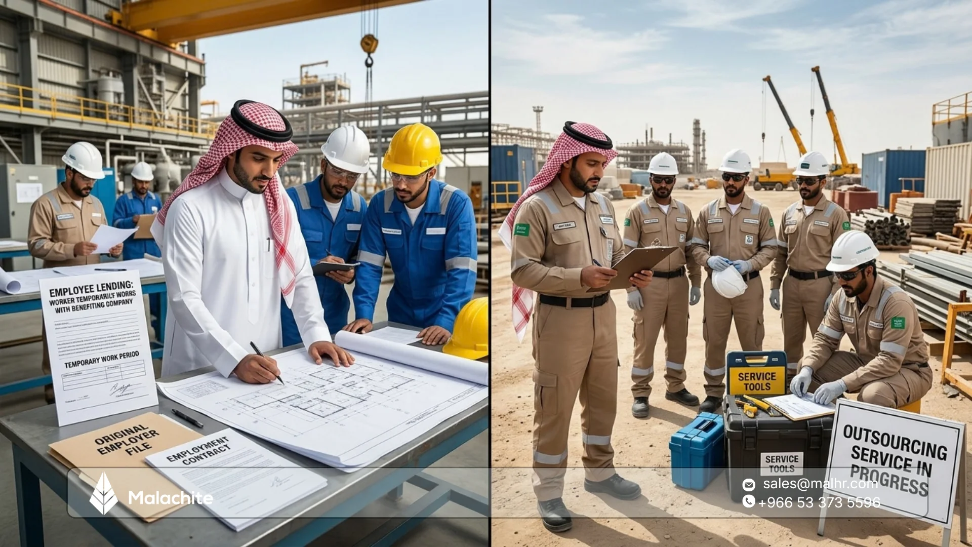  خدمات أجير والفرق بين الإعارة والتعهيد