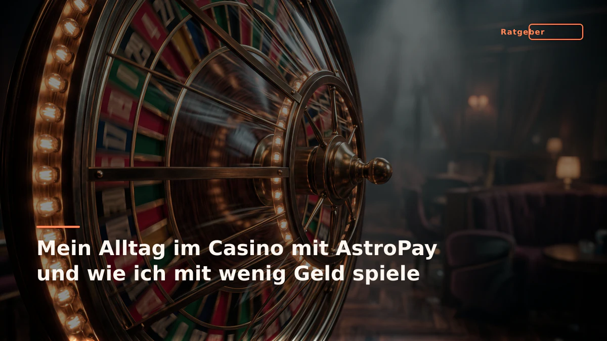 Mein Alltag im Casino mit AstroPay und wie ich mit wenig Geld spiele