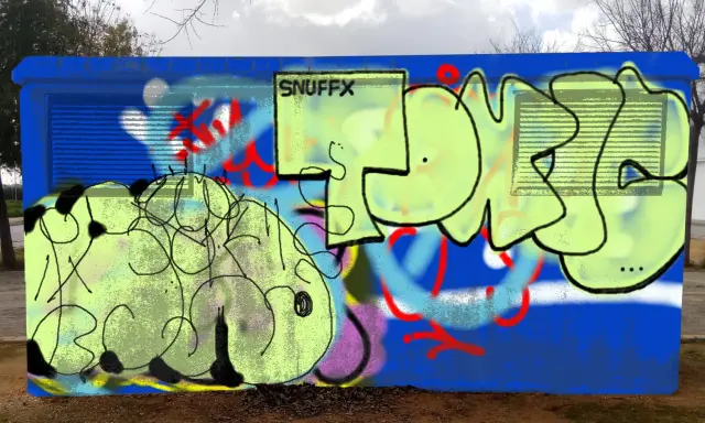 Graffiti artwork by Sumoe